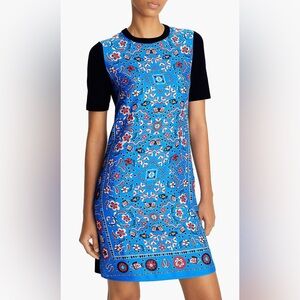 Tory Burch Blue Floral Dress